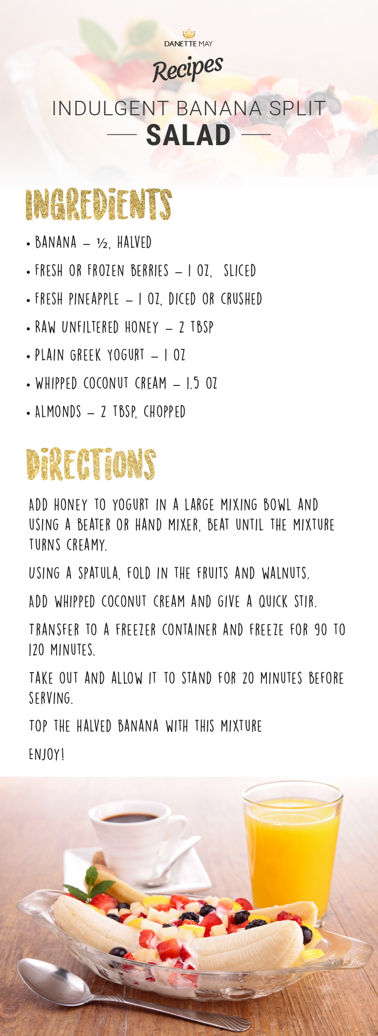 Danette May Recipe