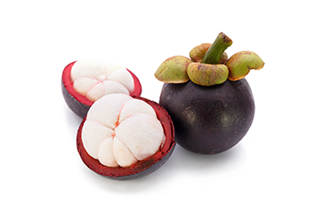 mangosteen fruit on white background health benefits mangosteen