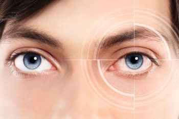 person with glaucoma